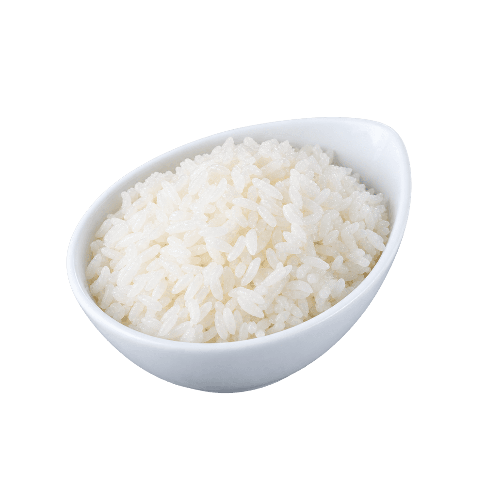 57. Steamed rice
