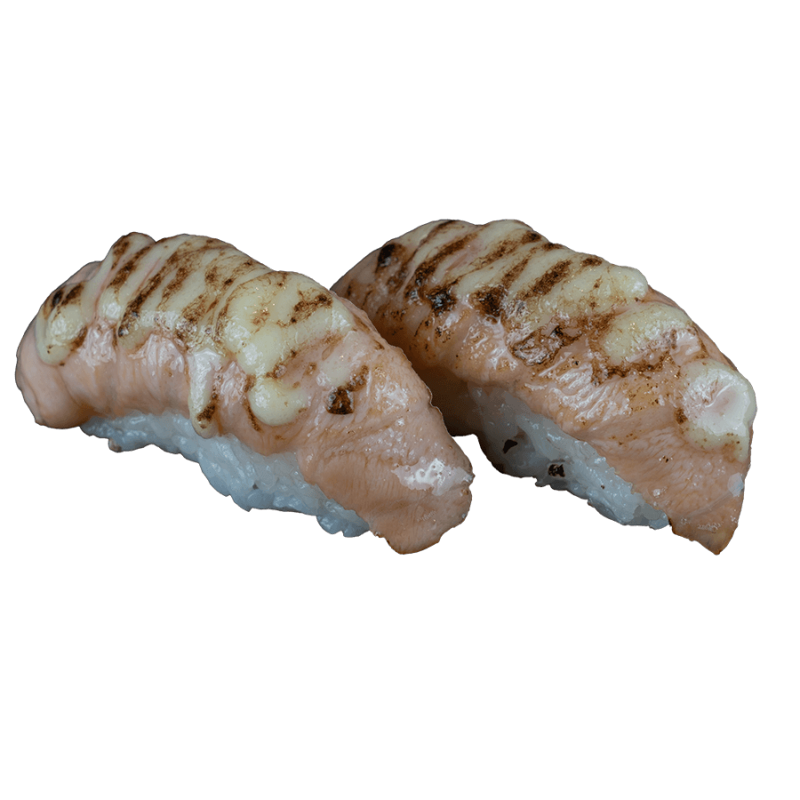 9. Flamed Salmon Nigiri (2.st)